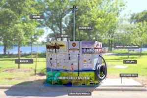 CD3 Station for Cleaning Boats