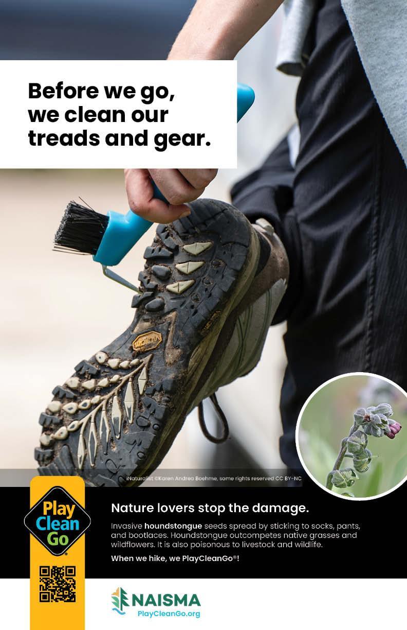 Before we go, we clean our treads and gear — poster