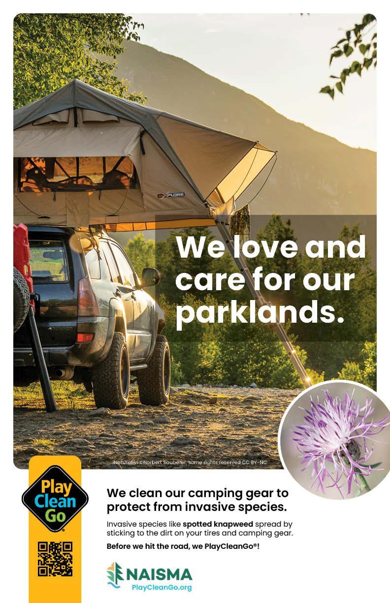 We love and care for our parklands. — poster