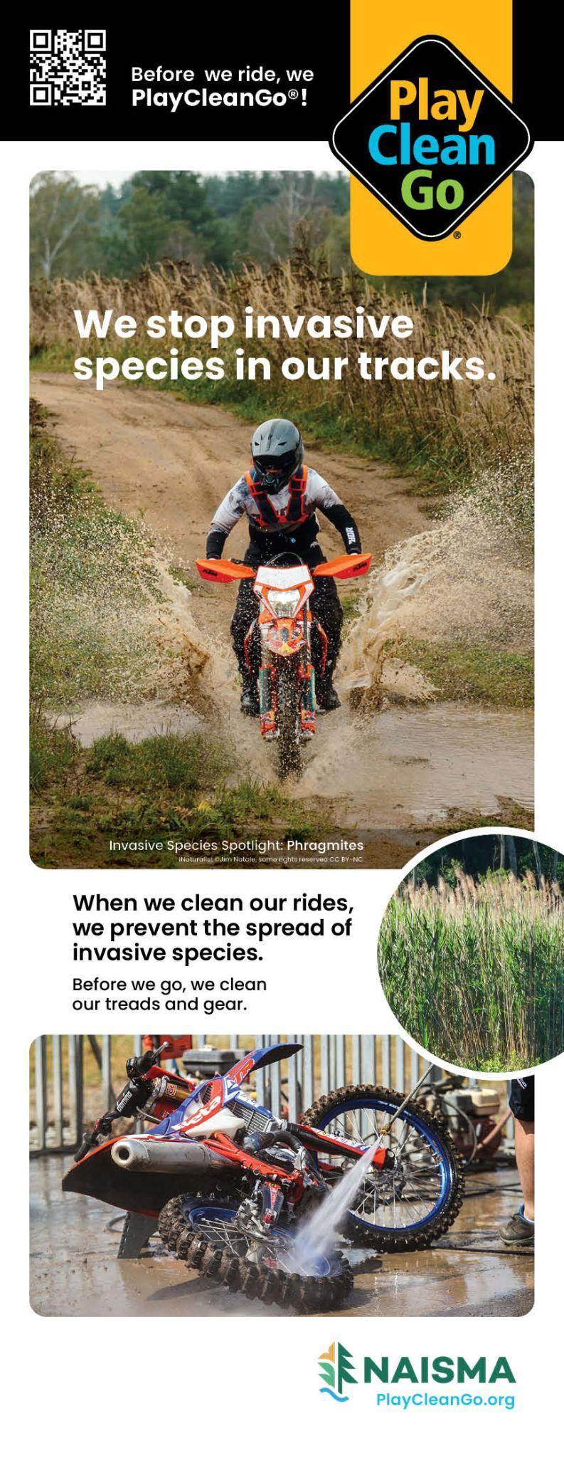 We stop invasive species in our tracks. — banner